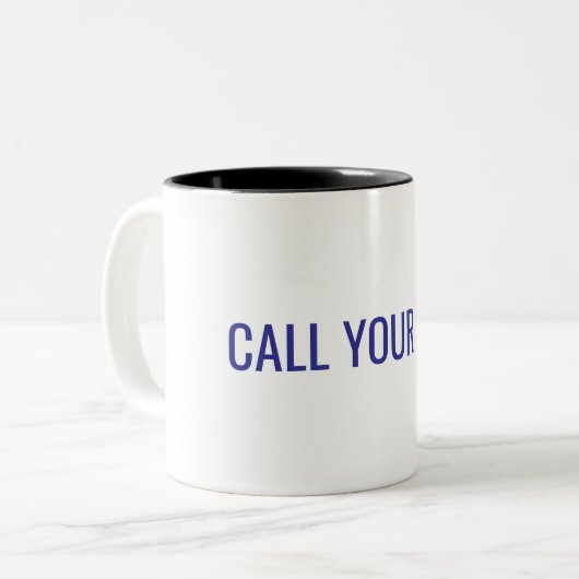 Tasse - CallYourDad (Vorderseite Links)