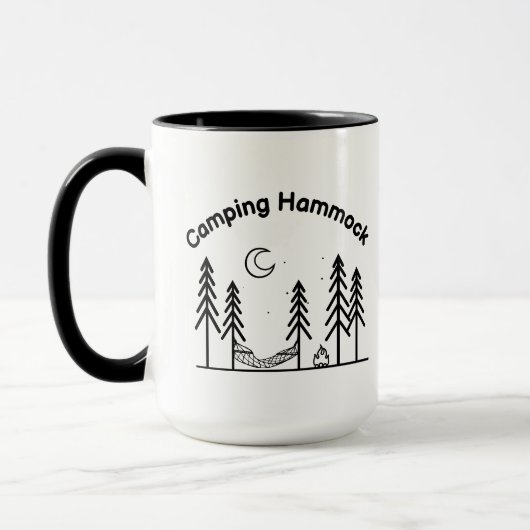 Tasse Camping Hängematte (Links)