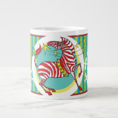 Tasse Candy Cane Zebra Jumbo 2018 (Vorderseite)