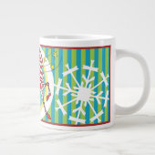 Tasse Candy Cane Zebra Jumbo 2018 (Rechts)