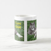 Tasse Cat I Liebe Yoga (Mittel)