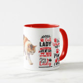 Tasse "Cat Lady" (VorderseiteRechts)