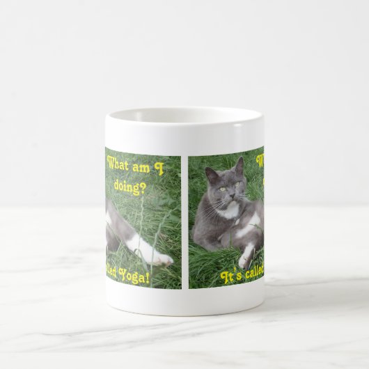 Tasse Cat Yoga (Mittel)