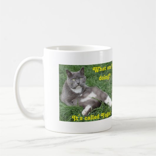 Tasse Cat Yoga (Links)
