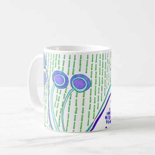 TASSE "CELESTIAL FLORA" (Vorderseite Links)
