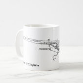 Tasse Cessnas 182 Skylane (Vorderseite Links)