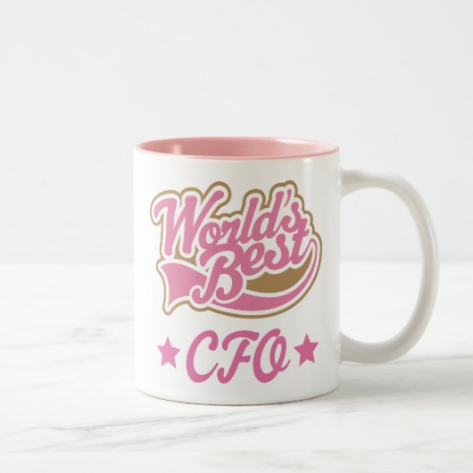 Tasse CFO Geschenk-(Welten am besten) (Rechts)