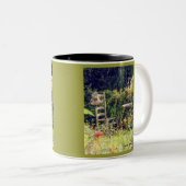Tasse "Chair with Hat in Garden" (VorderseiteRechts)