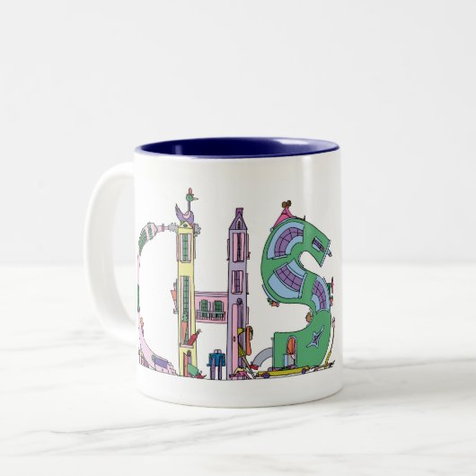 Tasse | CHARLESTON, Sc (CHS) (Vorderseite Links)