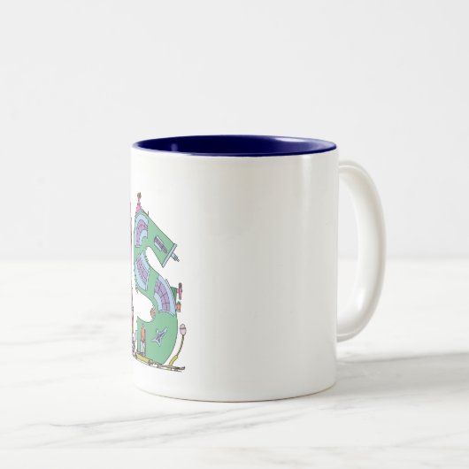 Tasse | CHARLESTON, Sc (CHS) (VorderseiteRechts)