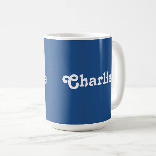 Tasse Charlie (VorderseiteRechts)