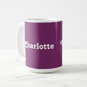 Tasse Charlotte (Vorderseite Links)