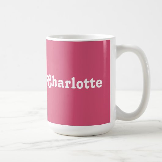 Tasse Charlotte (Rechts)