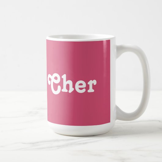 Tasse Cher (Rechts)
