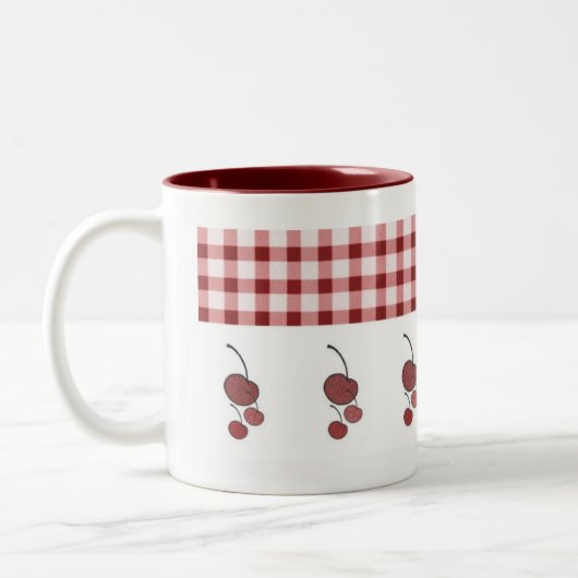 Tasse Cherries & Gingham (Links)