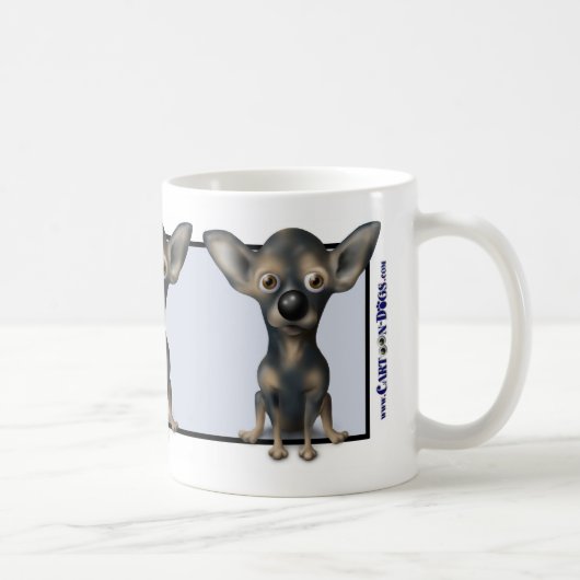 Tasse CHI1 des Chihuahua-2 (Rechts)