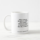 Tasse CHP Christopher Marlowe (Links)
