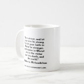 Tasse CHP Martin Luther (Vorderseite Links)