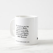 Tasse CHP Søren Kierkegaard (Vorderseite Links)