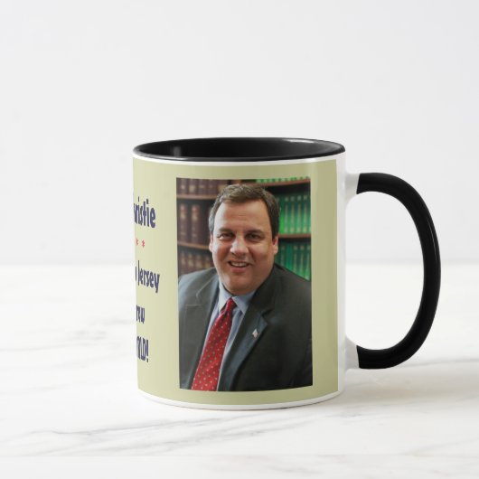 Tasse Chris Christie heute New-Jersey (Rechts)