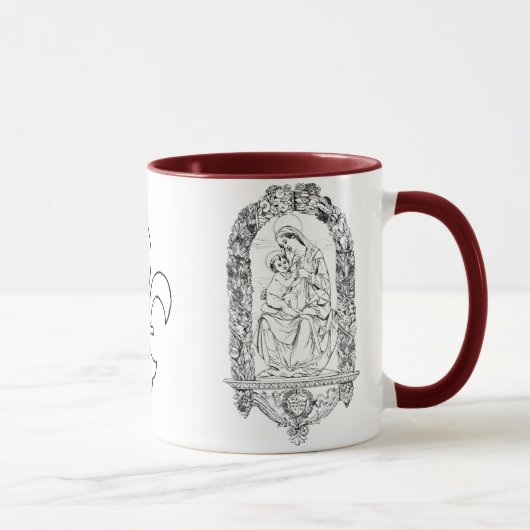 Tasse christlicher Symbole (Rechts)