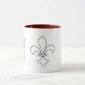 Tasse christlicher Symbole (Zentrum)