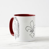 Tasse christlicher Symbole (Vorderseite Links)