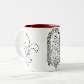 Tasse christlicher Symbole (Vorderseite Links)