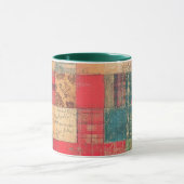 Tasse Christmas Collage Junk Journal Var02 (Zentrum)