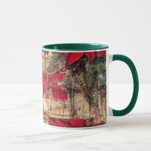 Tasse Christmas Collage Junk Journal Var22