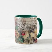 Tasse Christmas Collage Junk Journal Var24 (VorderseiteRechts)