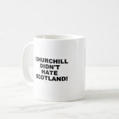 Tasse Churchill und Schottland (Vorderseite Links)