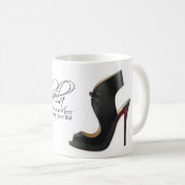 Tasse Cinderella Black Shoes Tea Cup (VorderseiteRechts)