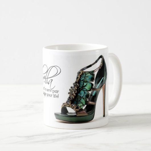 Tasse Cinderella Peacock Feathers Shootangebot (VorderseiteRechts)