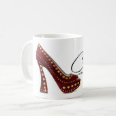 Tasse Cinderella Red Shoes Tea Cup (Vorderseite Links)
