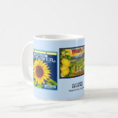 Tasse - Claremont CA - Fruchtkäfige (Vorderseite Links)