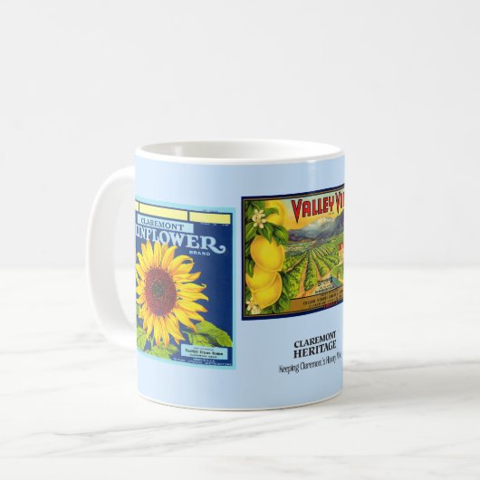 Tasse - Claremont CA - Fruchtkäfige (Vorderseite Links)