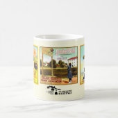 Tasse - Claremont CA - Fruchtkisten-Etiketten (Mittel)