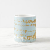 Tasse "Classic Gold/Blue Mommy's Sippy Cup" (Mittel)