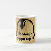 Tasse "Classic Gold Mommy Pinguin" Sippy Cup (Mittel)
