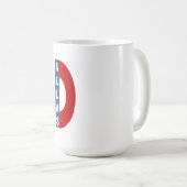 Tasse Classique blanc DESIGN DALLAS (VorderseiteRechts)