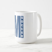 Tasse classique blanche MICHIGAN SOCCER (VorderseiteRechts)