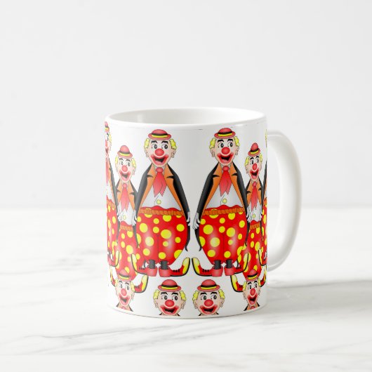 Tasse Clowns Zirkus (VorderseiteRechts)