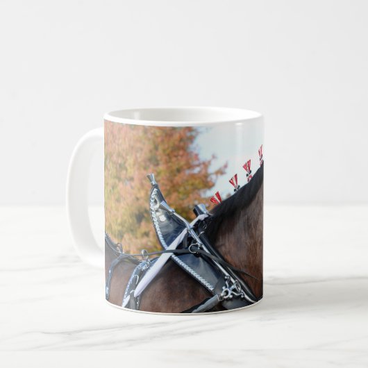 Tasse Clydesdale (Vorderseite Links)