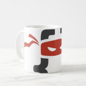 Tasse codeninja Logo-11oz Coffe (Vorderseite Links)