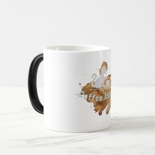 Tasse Coffe Addict (Vorderseite Links)