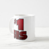Tasse Coffee Cup, #1 Sis (Vorderseite Links)