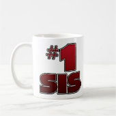 Tasse Coffee Cup, #1 Sis (Links)