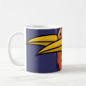 Tasse Coffee Cup, 2 Vögel auf einem Draht, anpassb (Links)