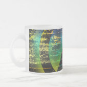 Tasse Coffee Cup, Abstrakt Rainbow Grunge Peace (Links)